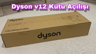 Dyson v12 Detect Slim Kutu Açılımı | temel parçalar ve özellikleri #dyson #dysonv12 #süpürge