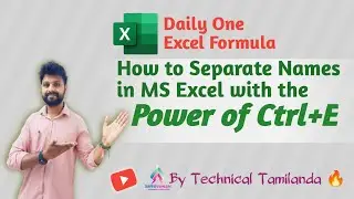 How to Separate Names in Excel | How to split names in Excel | Splitting data in Excel | MS Excel