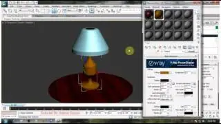 Vray Lighting Tutorial (Table Lamp) + 3D max