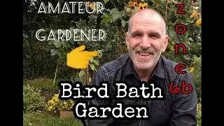 Making A Bird Bath Garden #thegardenfix