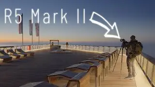 Mit der R5 Mk II auf der neuen Seebrücke von Haffkrug