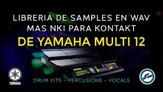 Yamaha DTX 12 para KONTAKT [NKI] y en WAV GRATIS 2021 🎹 😲