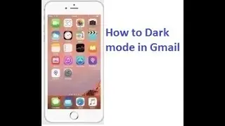 How to Dark mode in Gmail.com