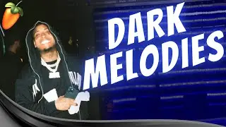 How To Make DARK AMBIENT Melodies For Southside 808 Mafia | FL Studio 20 (Silent cook up)