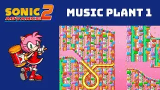 Sonic Advance 2 - Music Plant 1 (Amy) in 0:46:28
