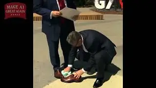 Unreleased Footage Of Donald Trump Dropping 'very important' US-UK Trade Deal Papers (ai Parody)
