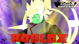 ⭐6 Fused Zamasu / God Black Fusion Skills Are Seriously OP! - All Star Tower Defense Roblox Indon...