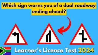 Learner's License Test Questions (Road Signs)- Can You Pass? -2024. (Real Test)