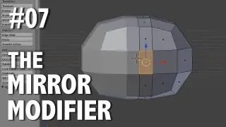 Blender 2.6 Tutorial 07 - Mirror Modifier
