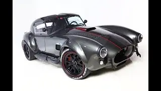 Backdraft Racing Shelby Cobra Hardtop Coupe Replica at SEMA (NOT Factory 5 or Superperformance) [4K]