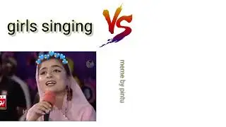 girls singing vs boys singing 😂 funny memes viral memes