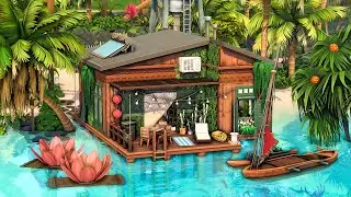 TINY SULANI BEACH SHACK  🌊 The Sims 4 Speed Build | No CC