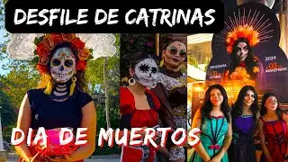 Así Se Vive el Desfile De Catrinas en la Ciudad de Tecate Baja California MX | Dia De Muertos