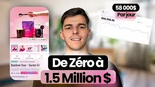 De 0 à 1,5 Million de $ : Comment créer une marque E-commerce à succès en partant du dropshipping ?!