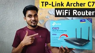 TP Link Archer C7 AC1750 Review || Ali's Techno Support