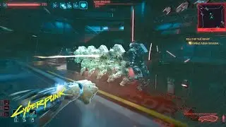 Projectile Launcher Vs Adam Smasher (With Phantom Liberty Upgrade)