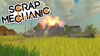 Танковое сражение | Бой | Scrap Mechanic