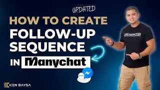 How To Create Follow Up Sequence in ManyChat (Tagalog Tutorial)