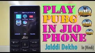 How To Play Pubg In Jio Phone.