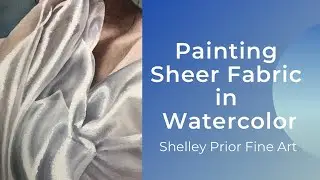 Sheer Fabric in Watercolor