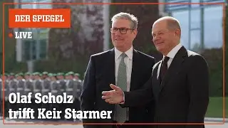 Livestream: So empfängt Olaf Scholz den britischen Premier Starmer | DER SPIEGEL