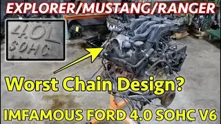 Ford Explorer / Ranger / Mustang 4.0L SOHC V6 Teardown! Is This Why They're Called 