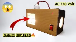 DIY Room Heater: Stay Warm All Winter! How to make