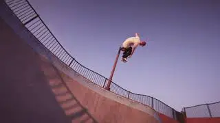 Skater XL Bowl Skating In The Shadows