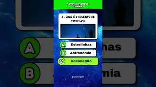 Quiz de Conhecimentos gerais!