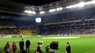 Volkan Demirel Lazio maci oncesi tribune cagirilma