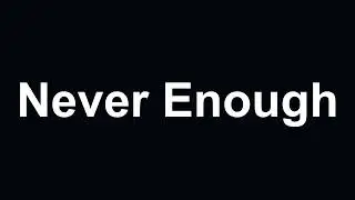 Eminem - Never Enough (Lyrics)