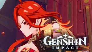 Mavuika The Pyro Archon First Appearance Cutscene | Genshin Impact 5.0