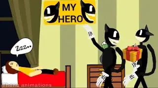 Cartoon Cat With Cartoon Cat Girl Gave Special Gift - Part 1 | Drawing Cartoon 2 Animation
