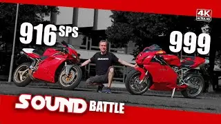 Ducati 916 SPS vs Ducati 999 Sound Battle | 1,000 Subscribers Special