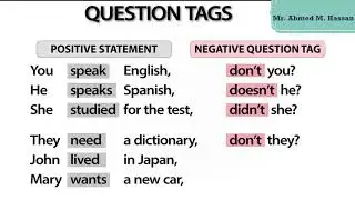Discovery Island 5: Unit 7 Nature Park Lesson 2 Grammar: Question Tags