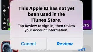 Review Apple ID ( Fixed This Apple iD Has Not Yet Been Used in The iTunes Store ( Latest 2023 )