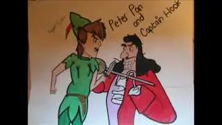 Disney's Peter Pan drawing