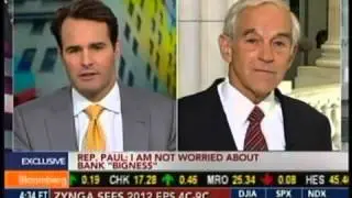Congressman Ron Paul on Bloomberg News July 25, 2012