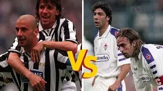 Juventus 3-2 Fiorentina (1994) // Historical and Classical Match