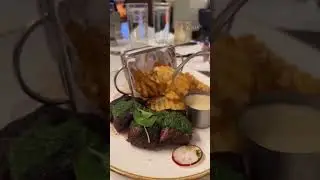 BEST Steakhouse at Disney! Steakhouse 71 at the Contemporary Resort #disney #disneyworld #yummy