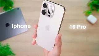 iPhone 16 Pro Titanio Desierto Unboxing - Primeros pasos 2025