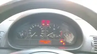 BMW E46 320D cold start -10C