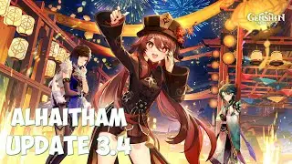 Genshin Impact 3.4 - The Exquisite Night Chimes | Изучаем пустыню и сюжет Аль-Хайтама