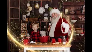 Santa is coming to the Raleigh Wake Forest NC area for a Magical Photo EXPERIENCE