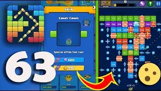 Gameplay level 366-370 Bricks Ball Crusher #63