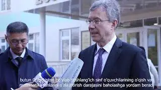 АҚШнинг Ўзбекистондаги Фавқулодда ва мухтор элчиси Дениел Розенблюм
