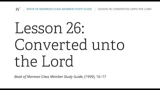 What It Means To Be Truly Converted