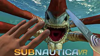 I Played Subnautica On VR For The First Time It Was Amazing..