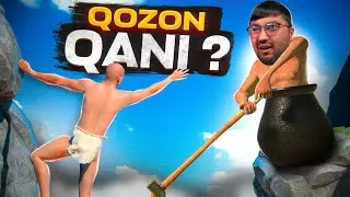 A DIFFICULT GAME ABOUT CLIMBING / QOZON QANI? #1 / UZBEKCHA LETSPLAY