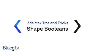 3ds Max Tips and Tricks - Shape Booleans